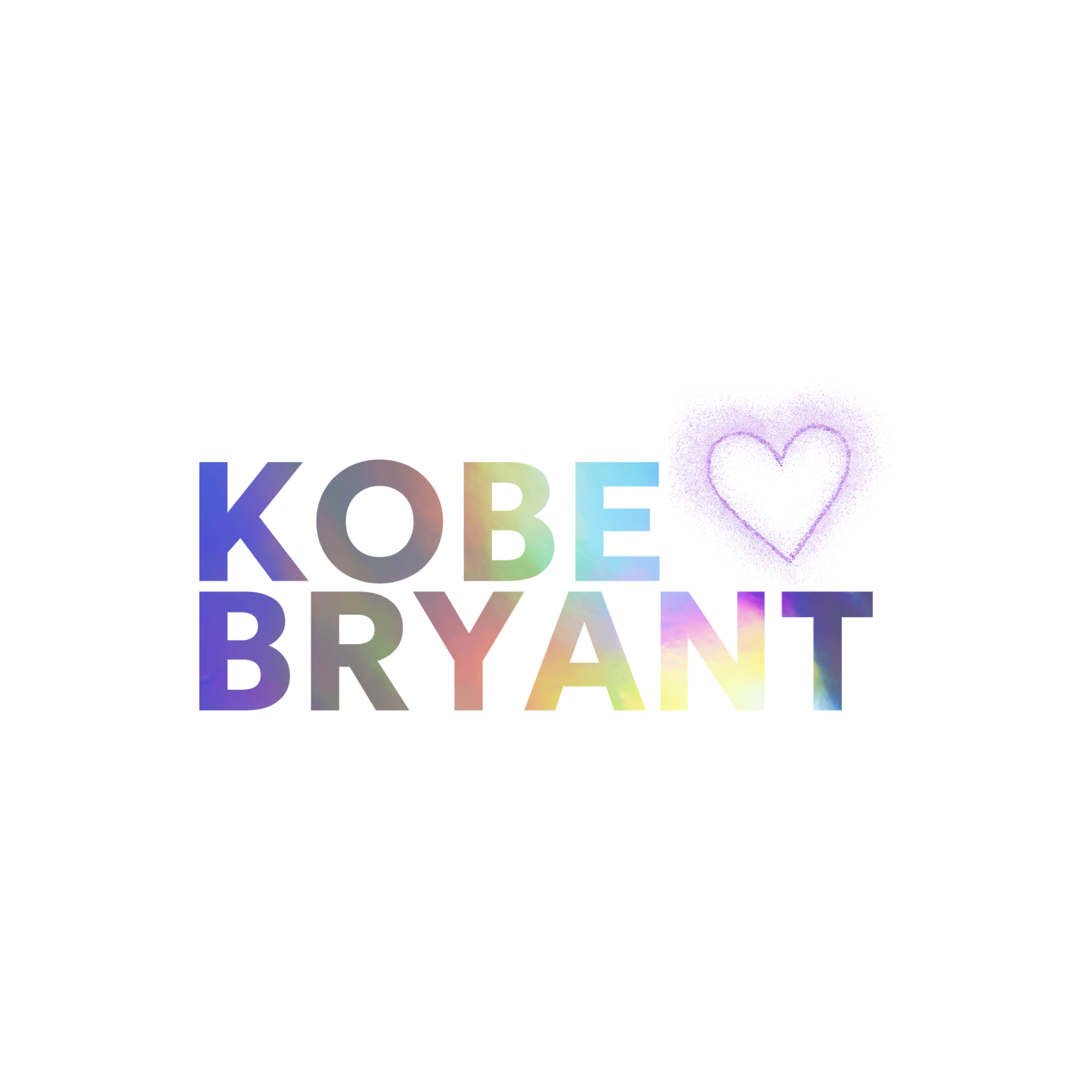 Kobe Bryant Name & Heart