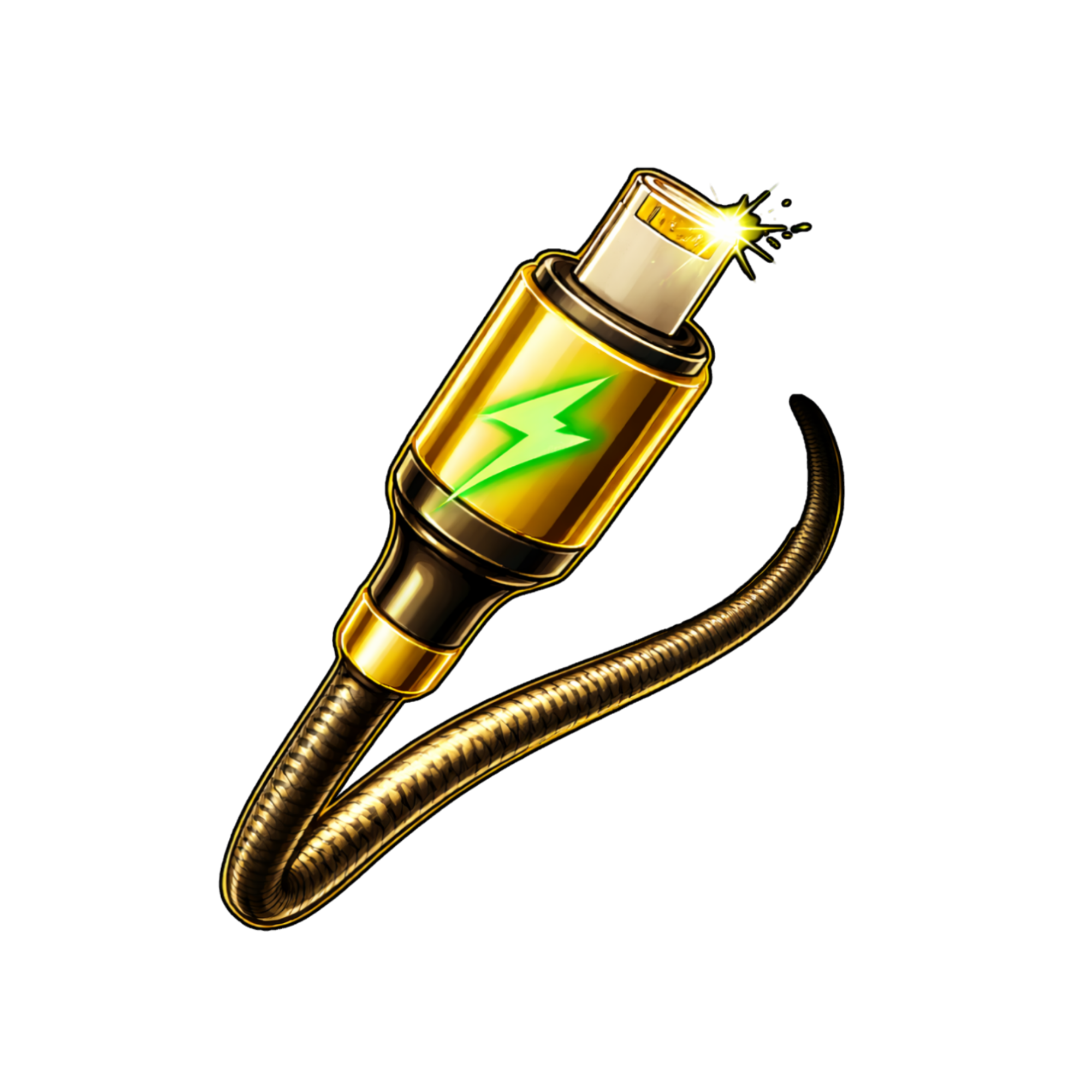 Gold Charging Cord