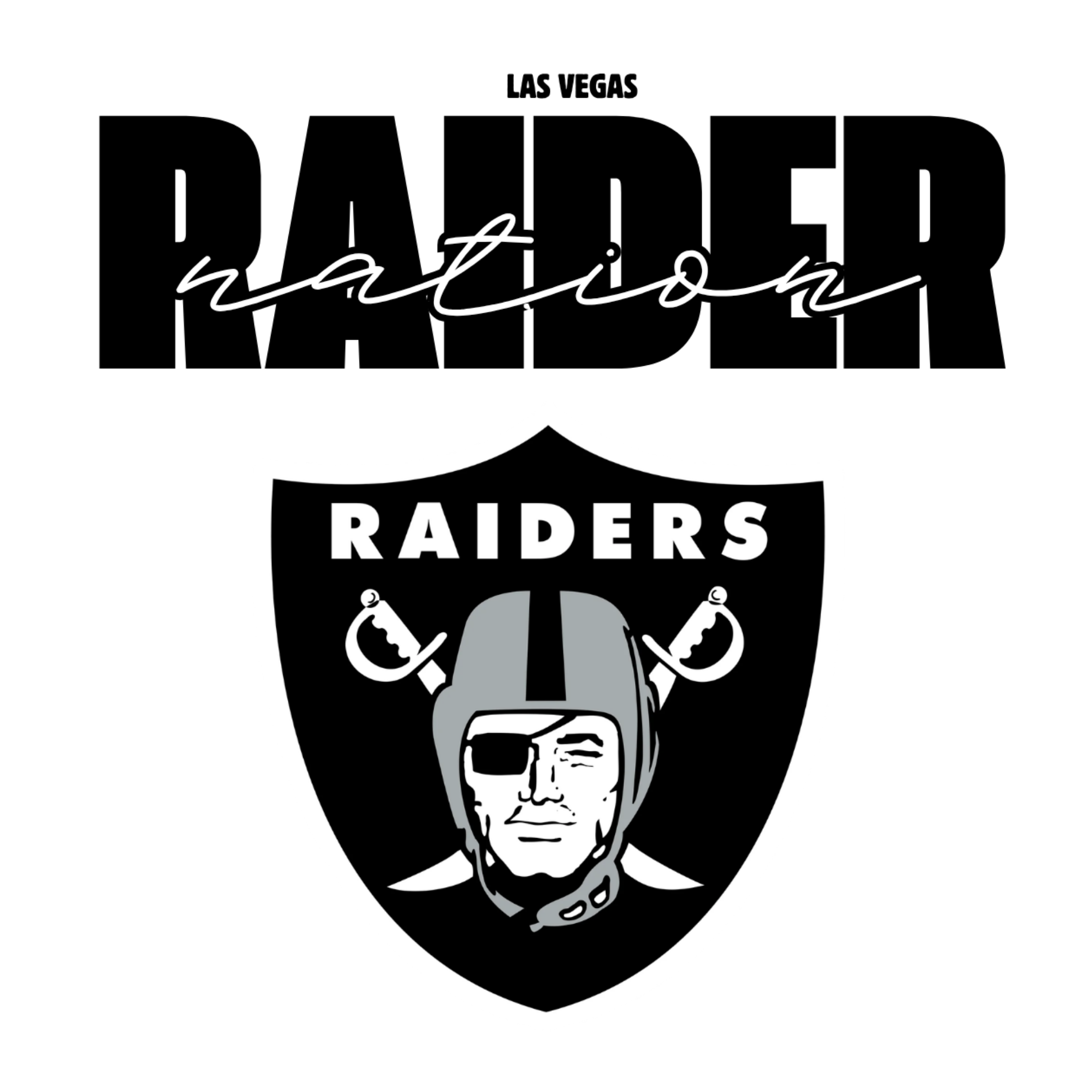 Las Vegas Raider Nation Shield