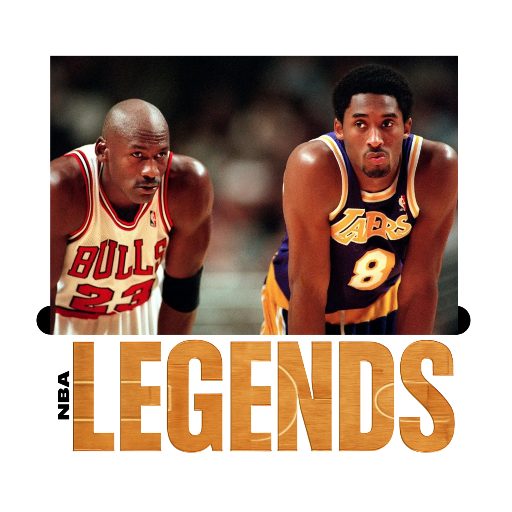NBA Legends Michael Jordan & Kobe Bryant