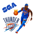 Oklahoma Thunder SGA Basketball Crown