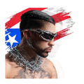 Bad Bunny Double Puerto Rico Flag