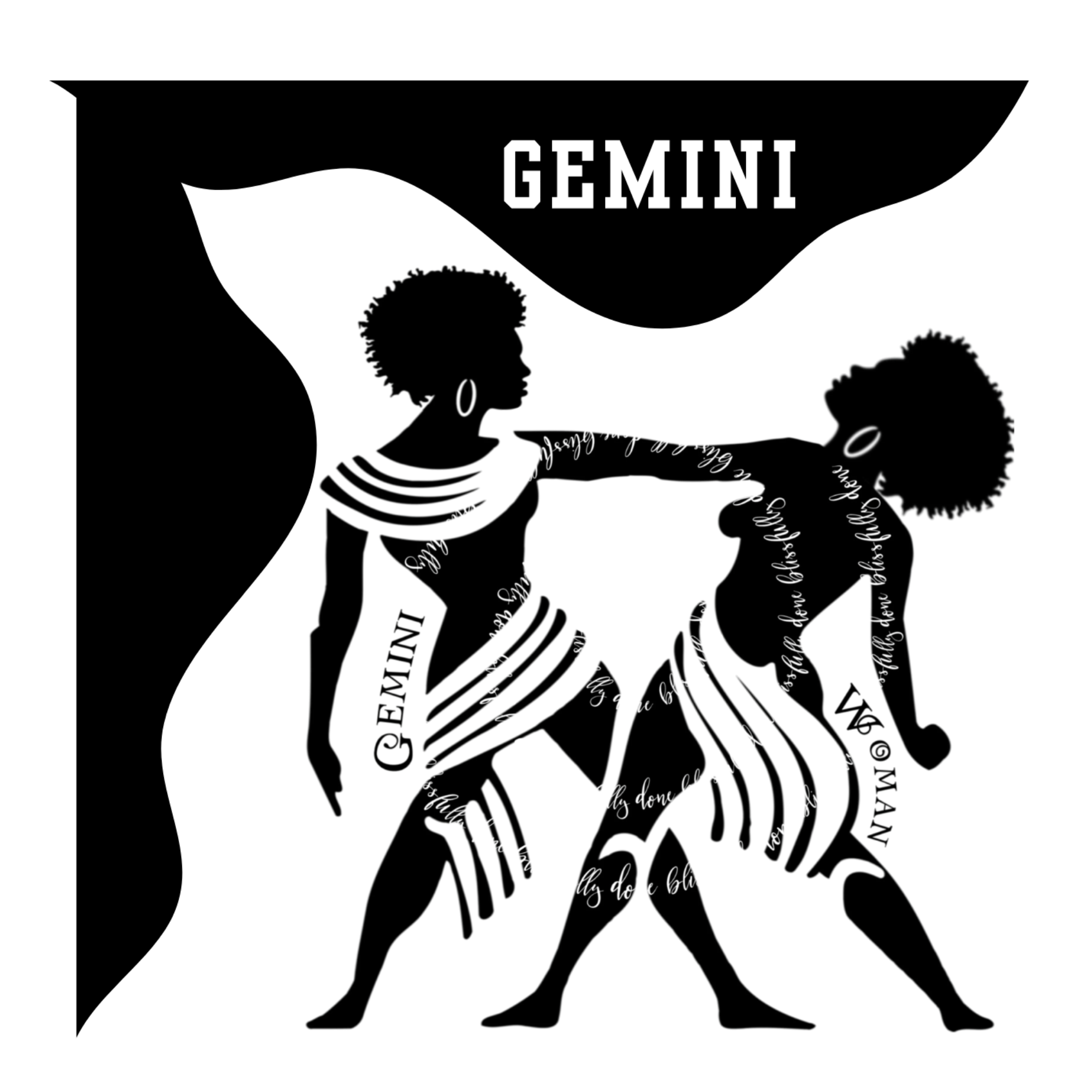 African American Gemini Energy Twins