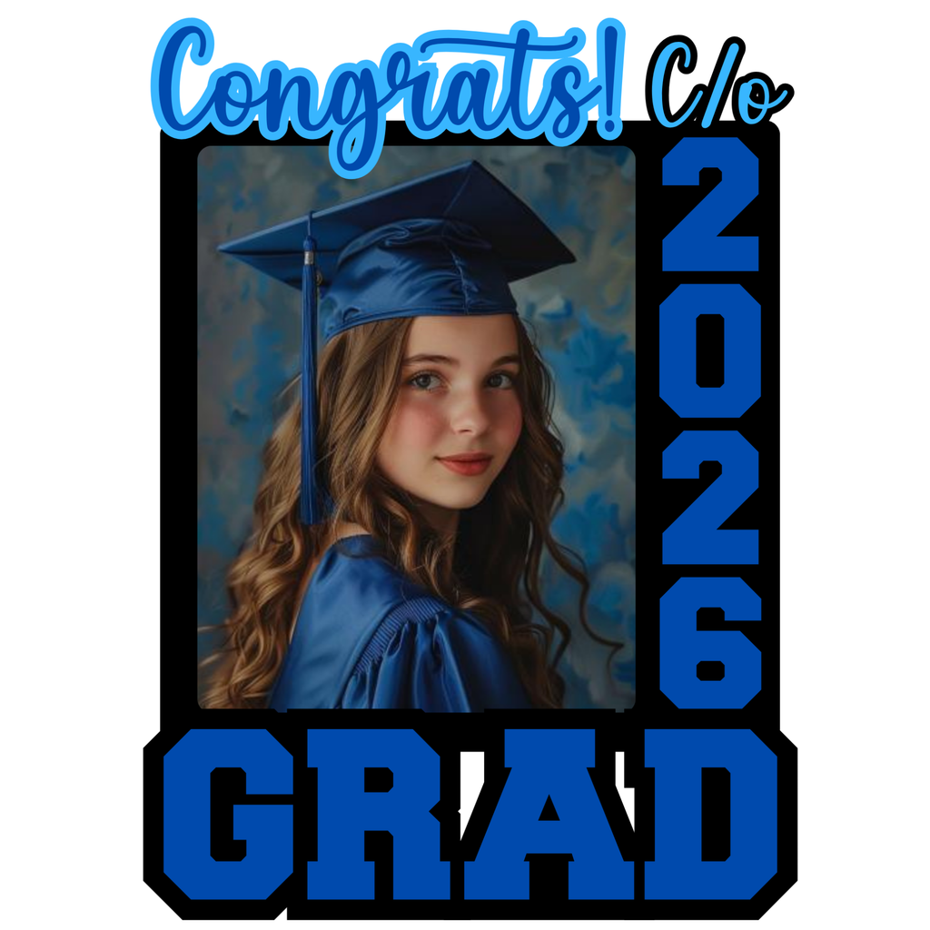 Graduation Photo Frame Fans Bundle - 12 Designs