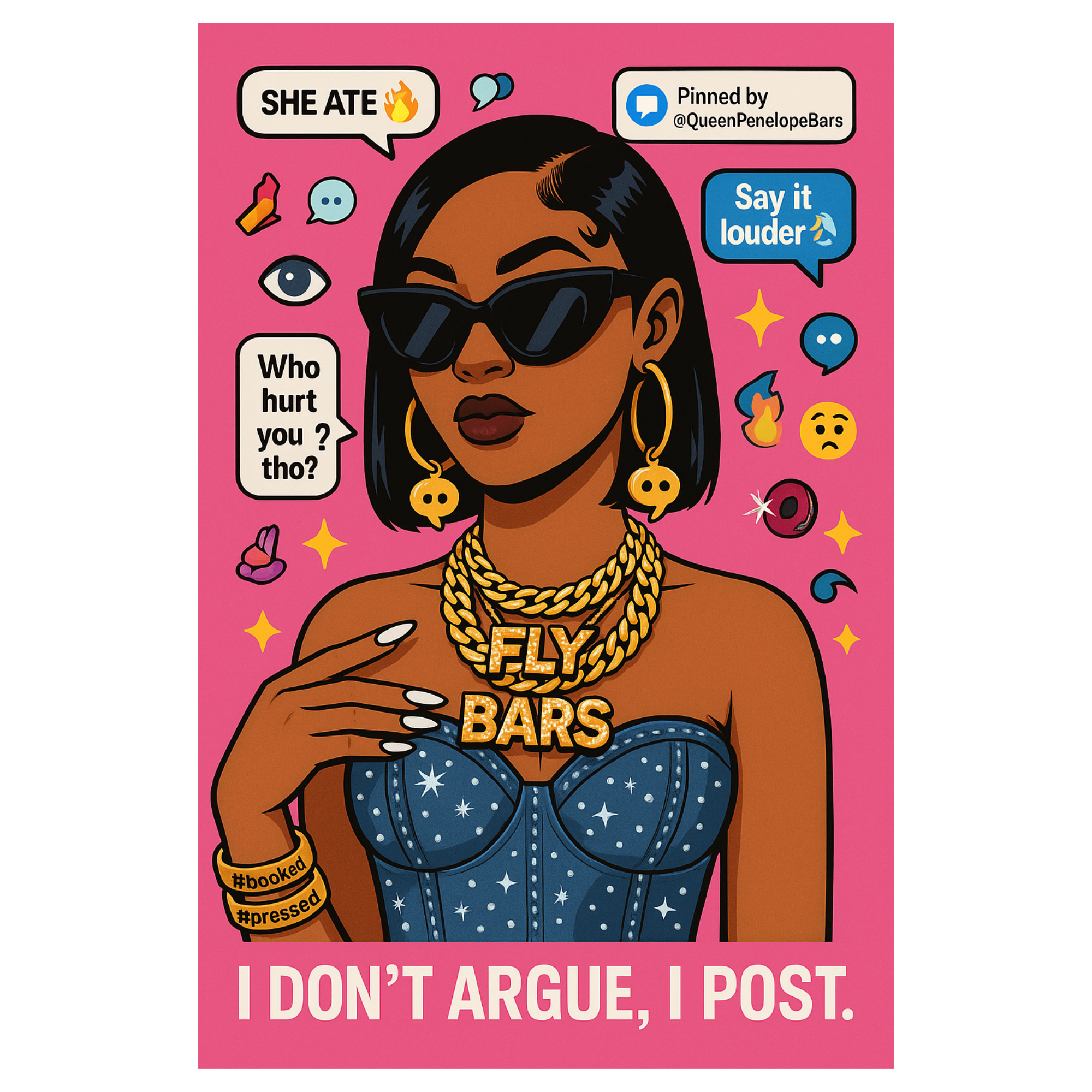 I Don't Argue, I Post