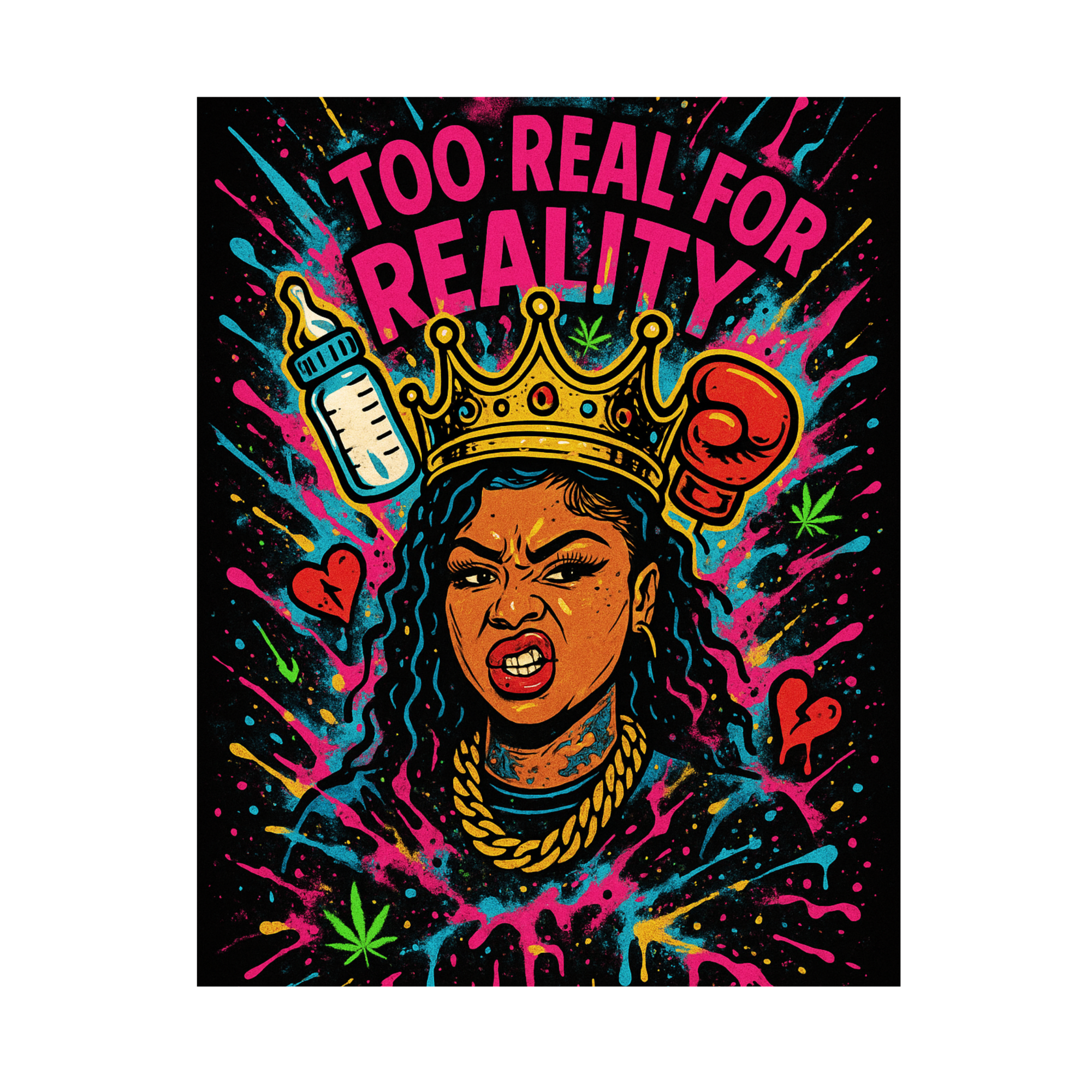 To Real For Reality Chrisean Rock Inspired