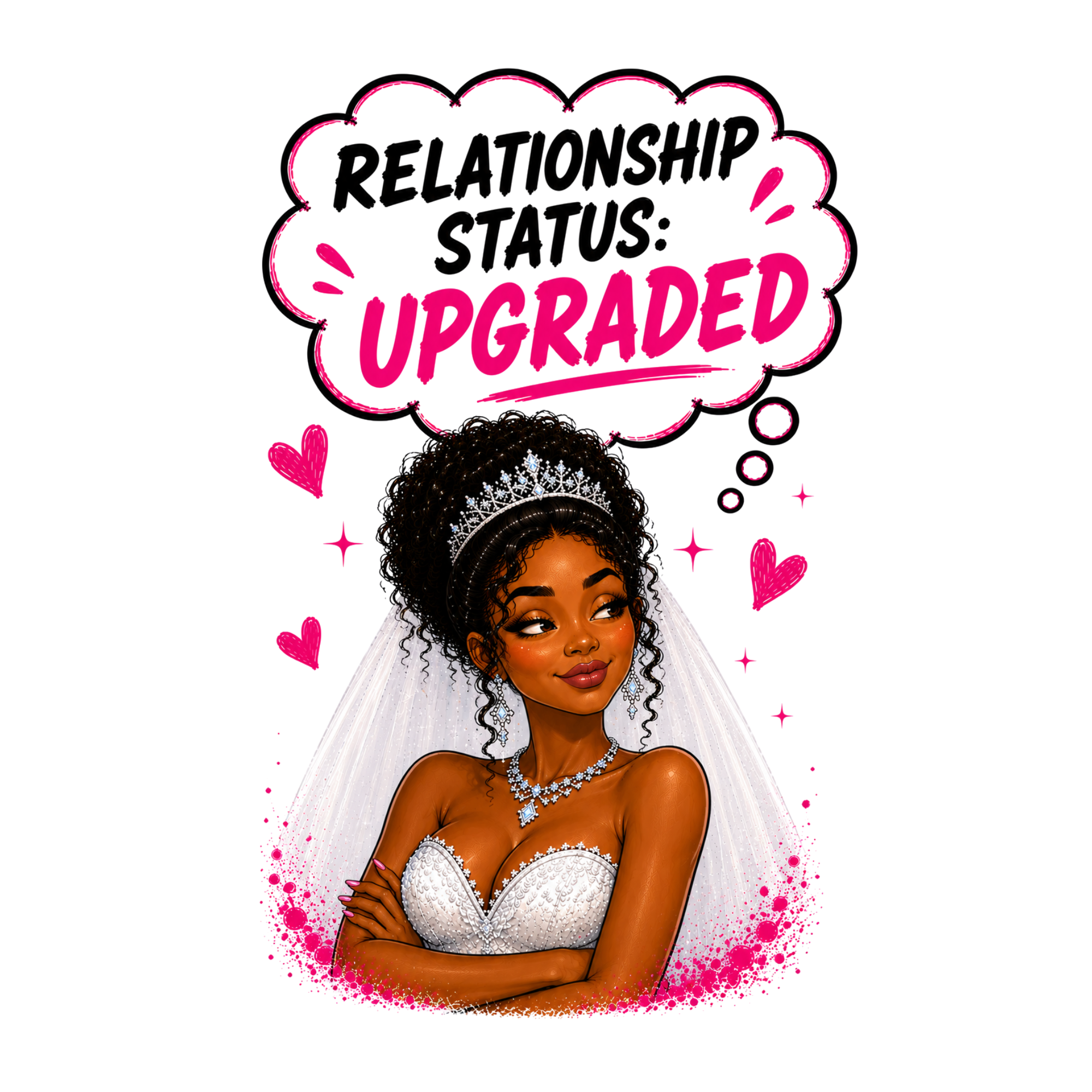 Relationship Status Upgraded Bride