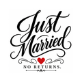 Just Married No Returns