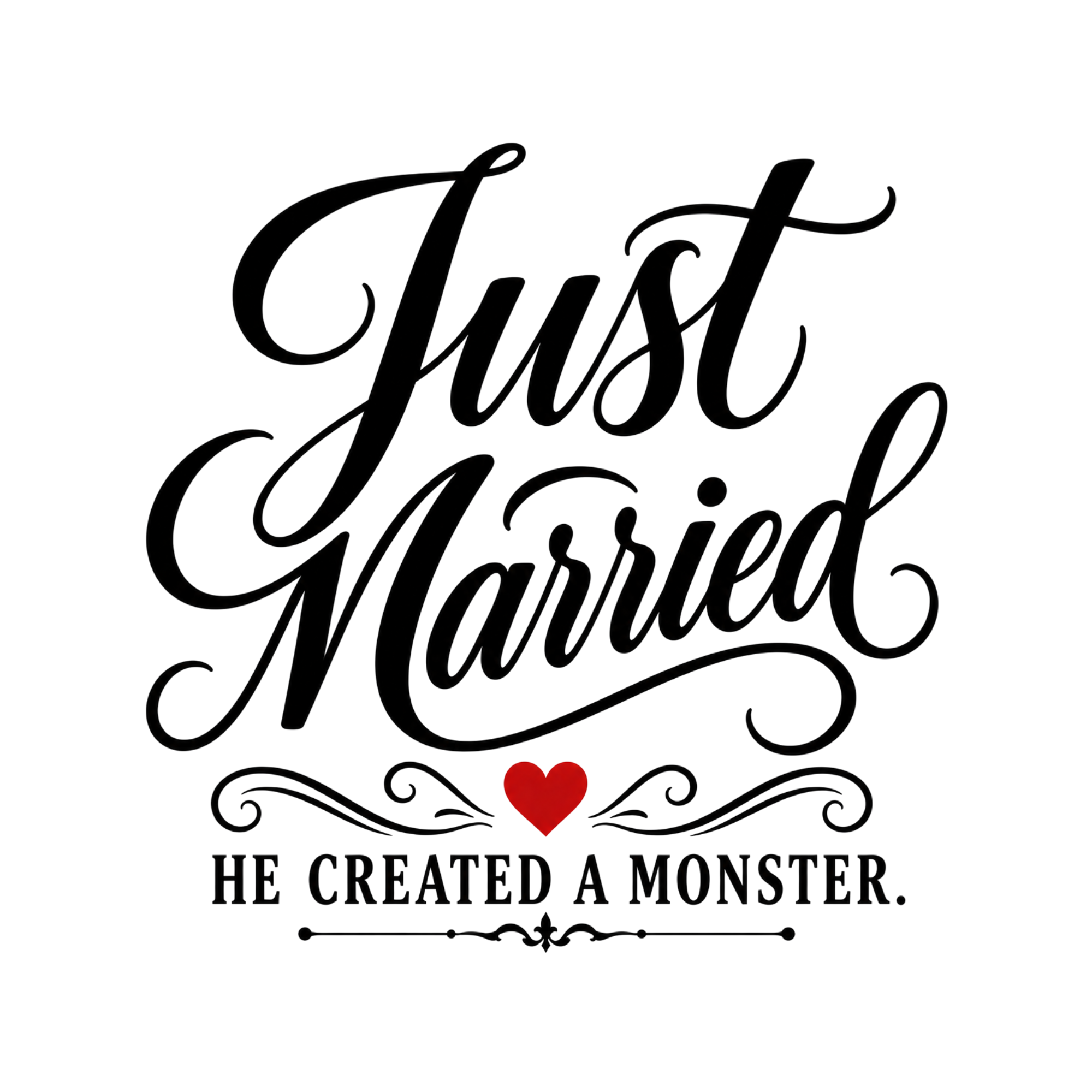 Just Married He Created A Monster