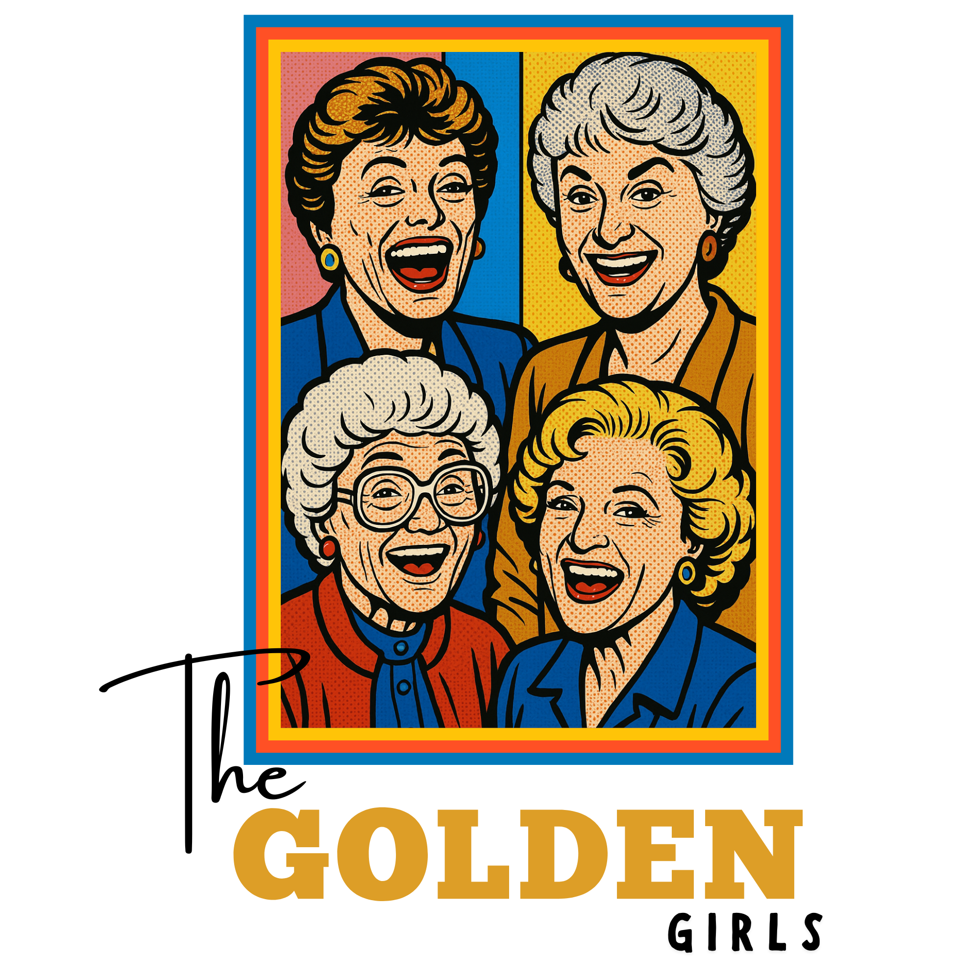 The Golden Girls Pop Art