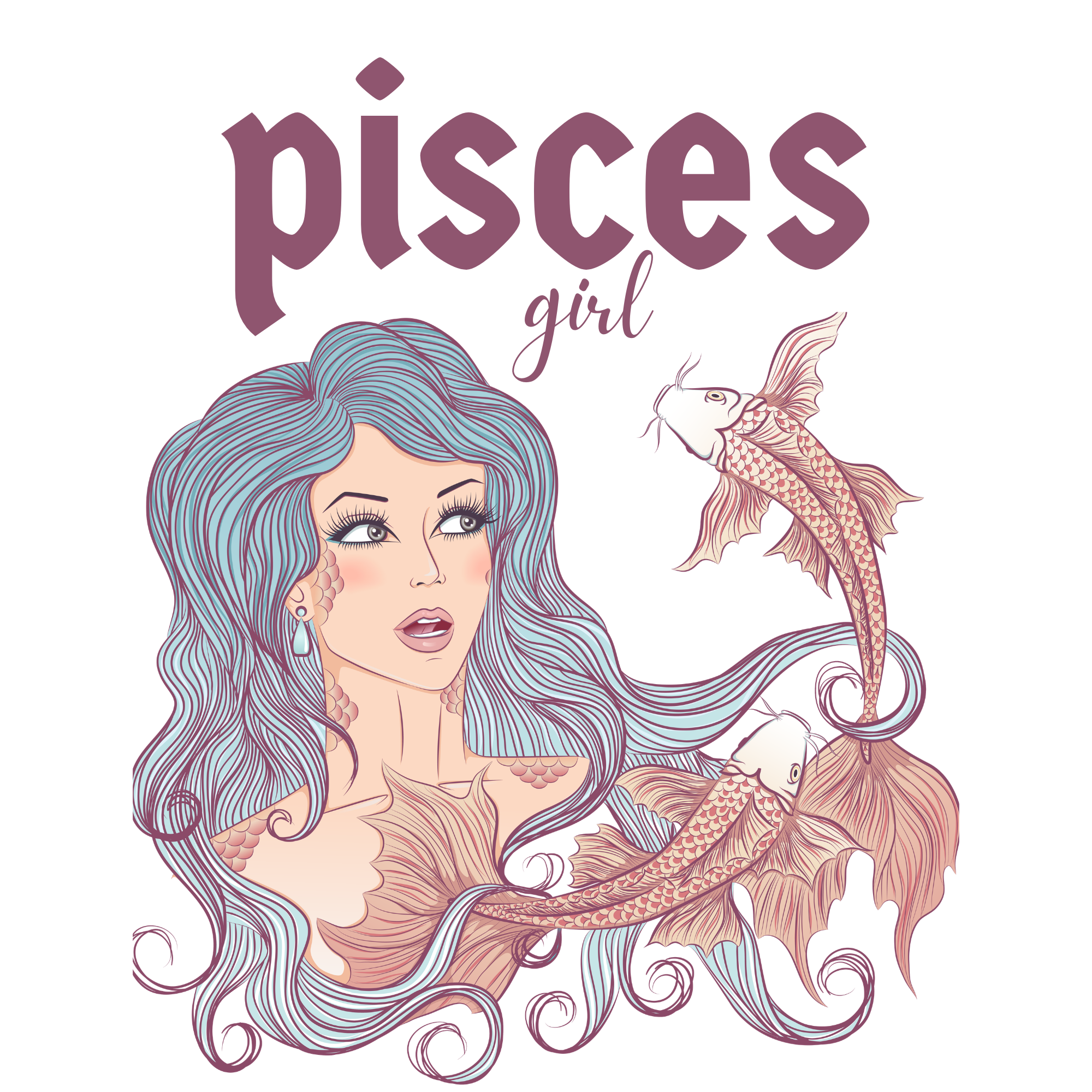 Pisces Fish Girl