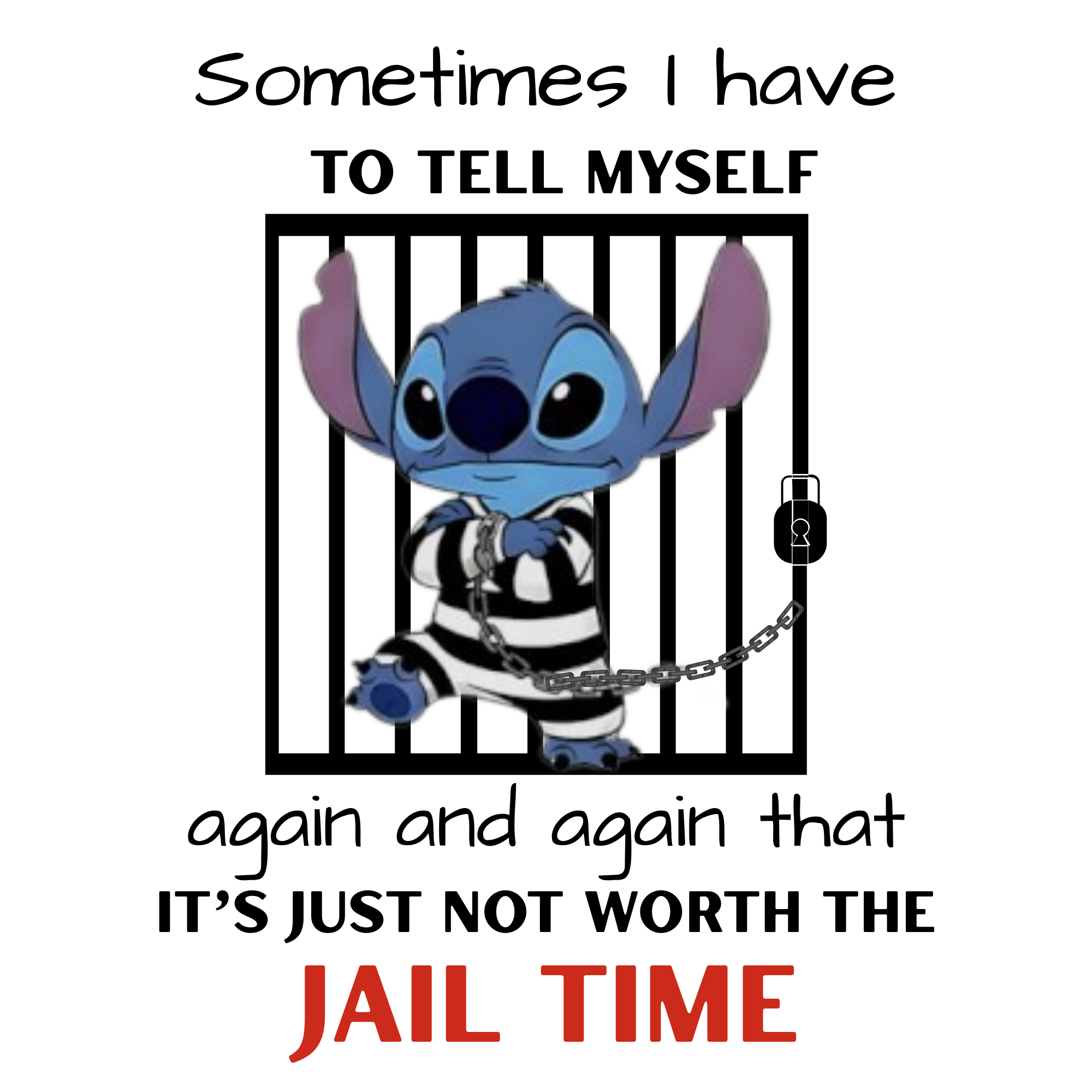 Stitch Not Worth The Jail Time