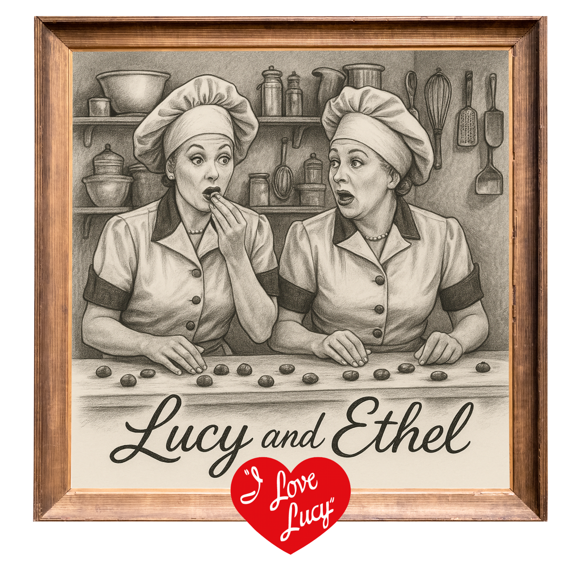 Lucy & Ethel Chocolate Factory