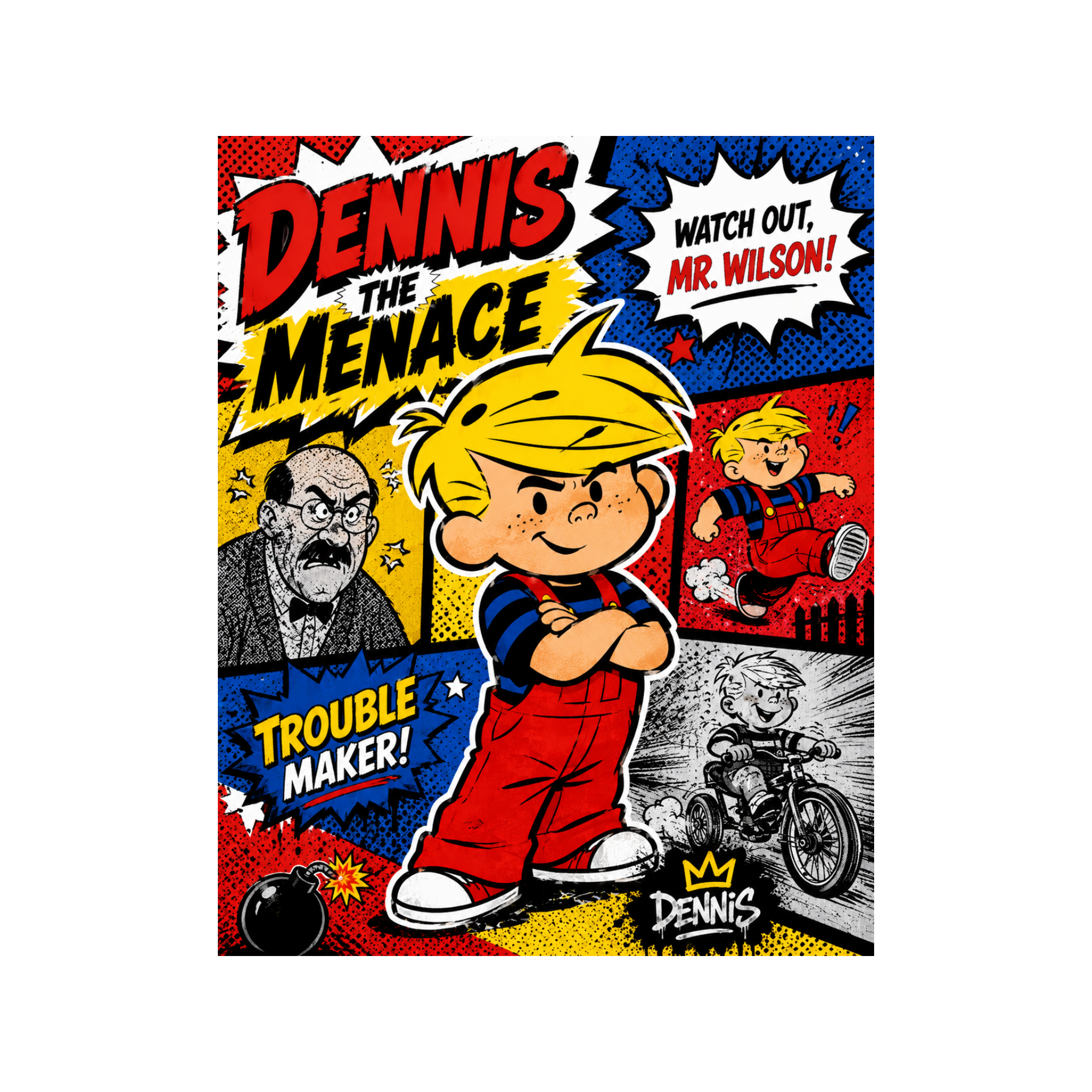Dennis The Menace Trouble Maker