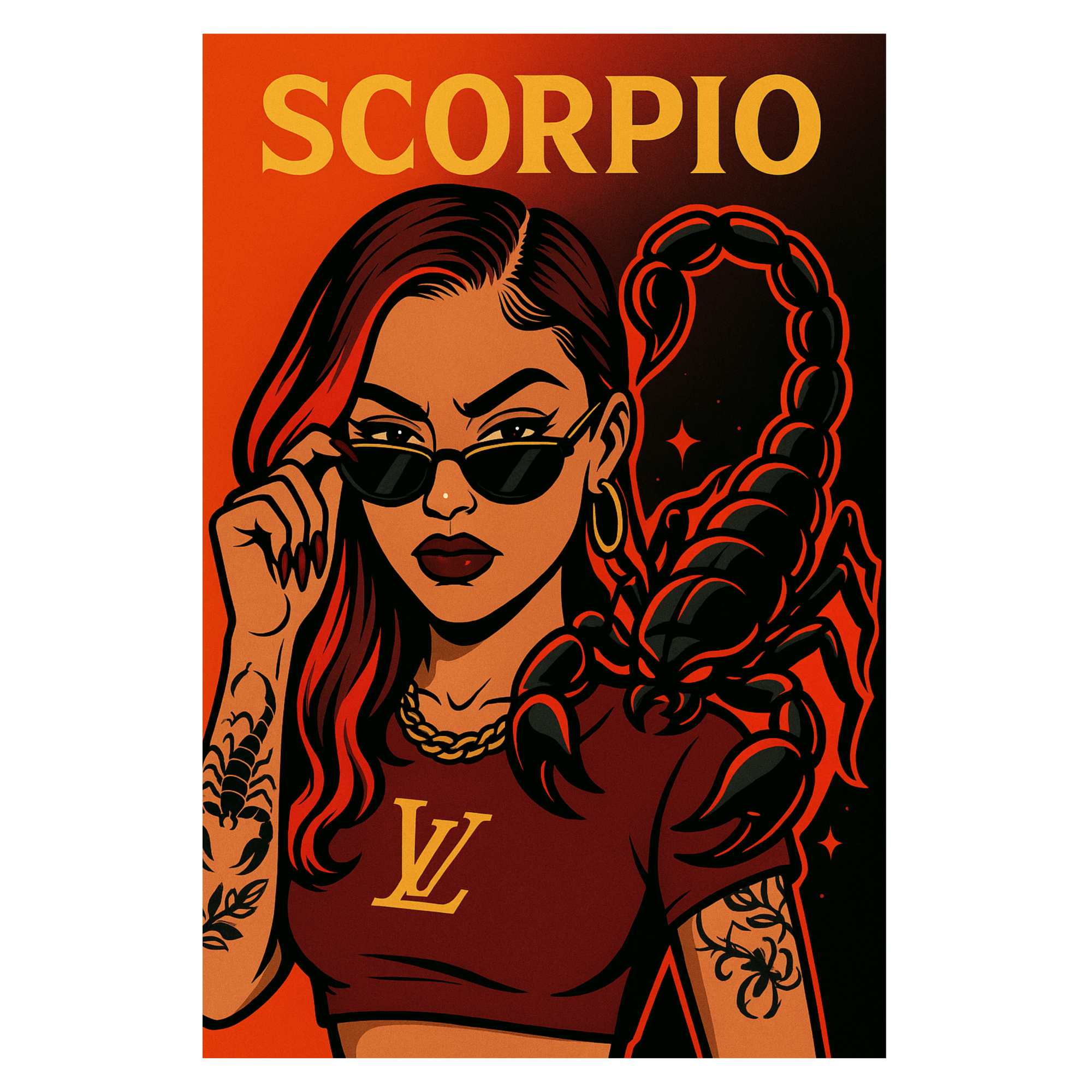 Scorpio Red Scorpion