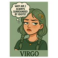 Virgo Thinking Bubble