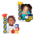 Pre-K / Kindergarten Graduate Photo Frame Fan Bundle - 4 Designs