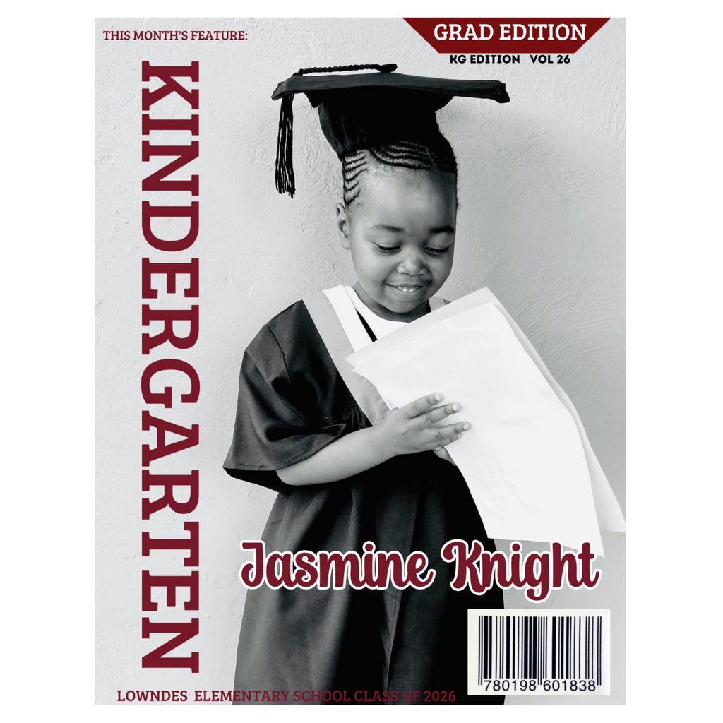 Pre-K / Kindergarten Graduate Magazine Covers Bundle - 7 Designs